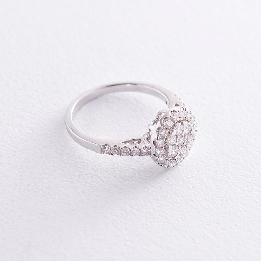 Золотое кольцо с бриллиантами 3