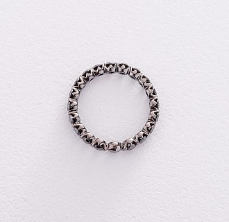 картинка Золотое кольцо с бриллиантами (оксидирование) Интернет магазин Oniks Premiun