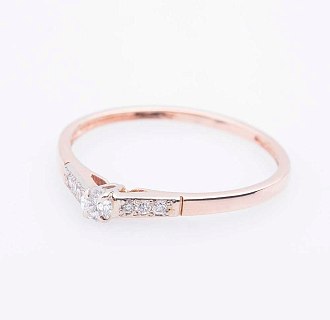 картинка Помолвочное кольцо с бриллиантами Интернет магазин Oniks Premiun