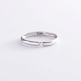 картинка Золотое кольцо с бриллиантом Интернет магазин Oniks Premiun