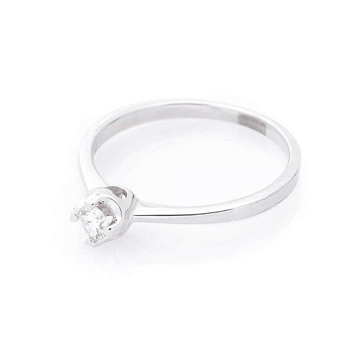 Золотое помолвочное кольцо (бриллиант) 2